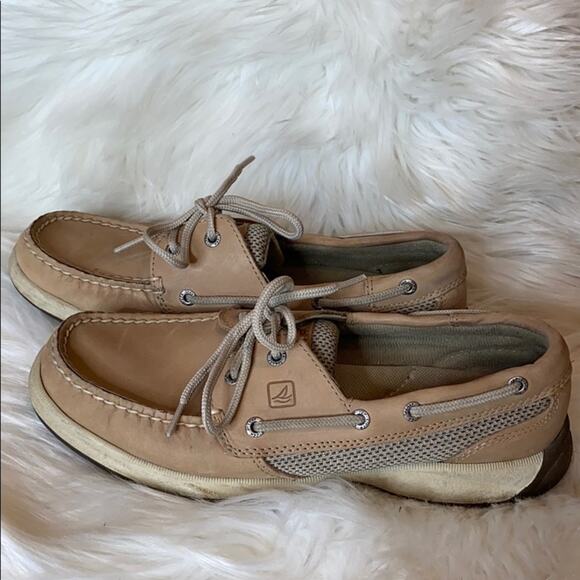 Sperry Top Sider Bluefish Leather Boat Shoes 7.5M - Picture 4 of 9